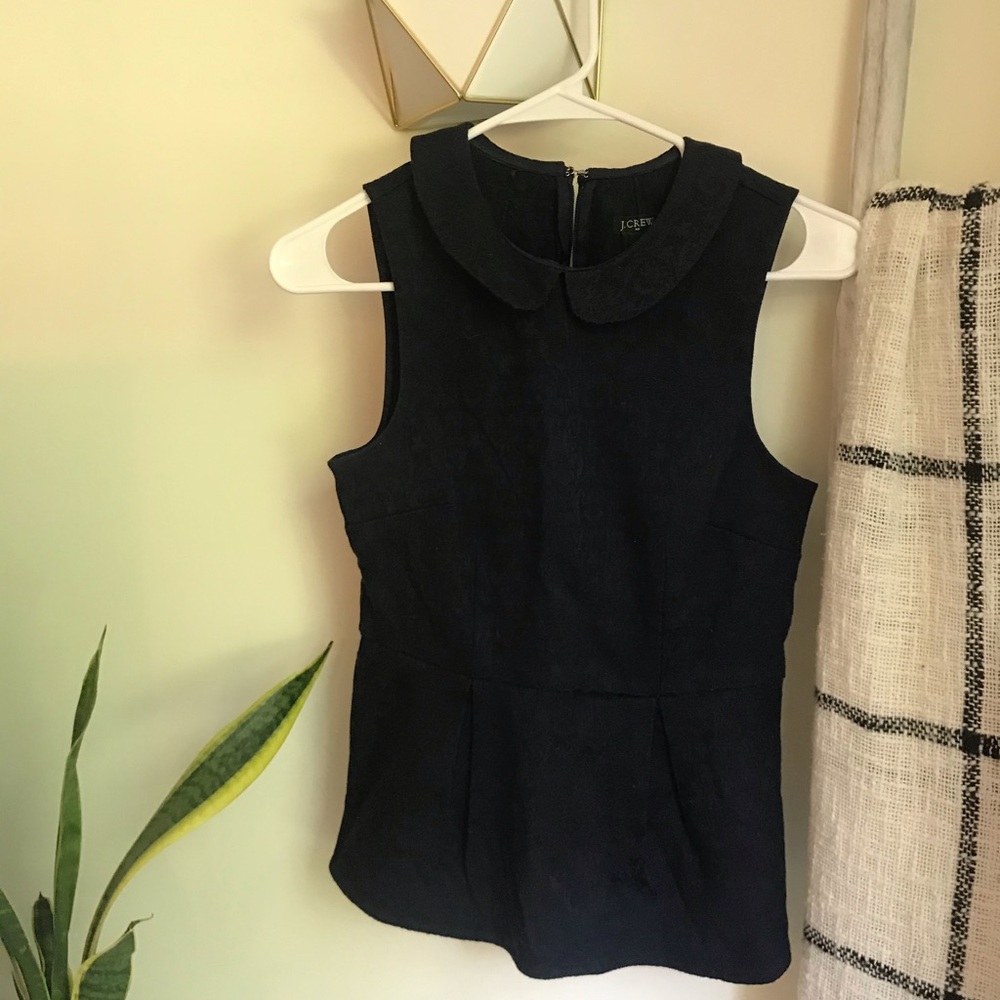 Peplum J-Crew Top